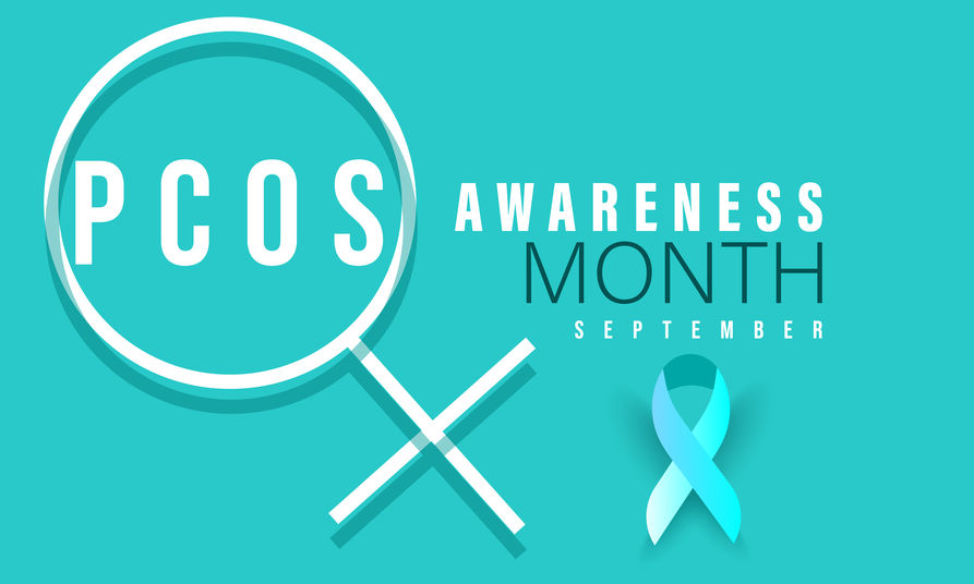Polycystic ovary syndrome awareness month. background, banner, card, poster, template. Vector illustration.
